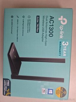 Prodám TP-Link archer t4u plus - wifi USB - záruka do 7/2027