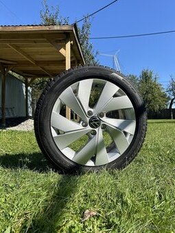 Originál alu kola VW " Belmont" TOP STAV - zimní pneu