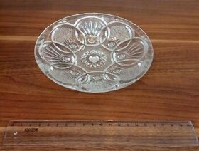 Miska z broušeného skla