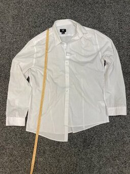 H&M Easy Iron bílá košile - 1