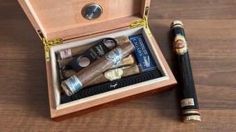 Humidor Angelo s doutníky Stanislaw