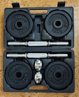 ČINKY Nakládací jednoručky inSPORTline 2x 10kg