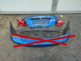 Zadní část Elantra r.v.03-06 - modrá XX
