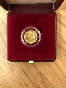 Karel IV 1348-1998 výroční zlatá mince 1000Kč