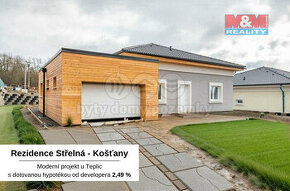 Prodej rodinného domu, 127 m², pozemek 726 m², Košťany
