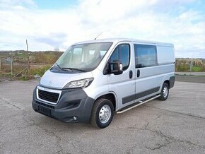 PEUGEOT BOXER 2,2HDI 5-6MÍST 144t.KM KLIMA KAMERA 2xŠOUPAČKY