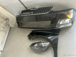 Fabia 3,nárazníky,blatníky,světlo,dveře.