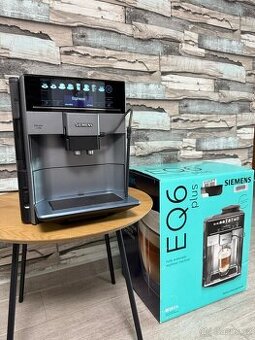 Espresso Siemens EQ.6 plus TE651209RW černé/šedé