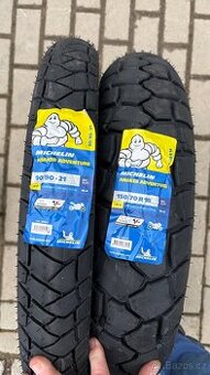Motopneu 90/90-21 54V a 150/70-18 Michelin Adventure