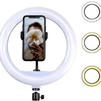 KRUHOVÁ RING 30cm LED LAMPA SVĚTLO 80W i pro Make-up - 1