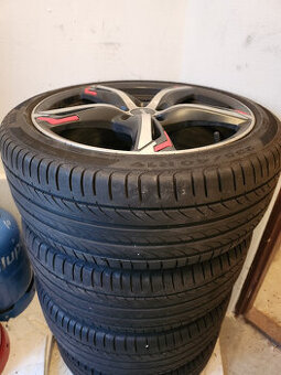 komplet kola R19 Ronal + letní pneu Pirelli 235/40