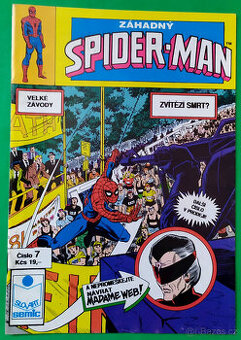 Komiks SPIDERMAN č. 7/1991 Semic velmi PĚKNÝ STAV