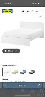 Ikea MALM postel 180x200