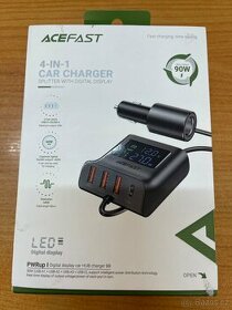 Nábíječka do auta ACEFAST Car Charger + HUB - Nový