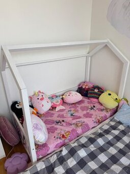 Domečková postel ELIS DESIGN Premium bílá