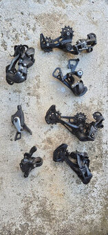 Přehazovače a páčky Sram, Shimano