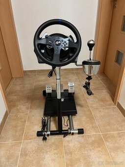 Thrustmaster t300rs gt+thrustmaster th8a+stojan
