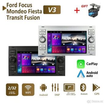 Autoradio ford focus,fiesta 2+32 ANDROID 13