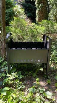 Skládací gril „Diplomat“ – ocelový kufřík (2 mm)Mangal,grill