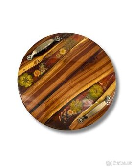 Epoxidový podnos Floral