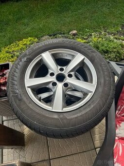 4x Alu disky 5x114 R15,zimní pneu