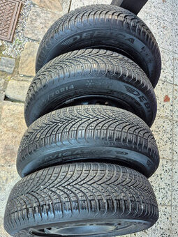 Prodám 4ks Debica 165/70 R14 na pl. disku Fabia - celoroční