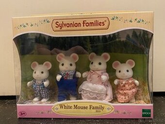 Sylvanian families - Rodinka bílé myšky