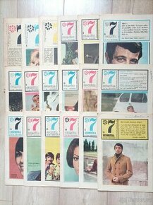 Časopis Sedmička pionýrů Ročník 1 (1968) komplet