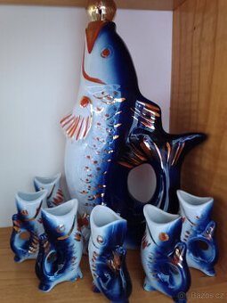 Retro keramická souprava,