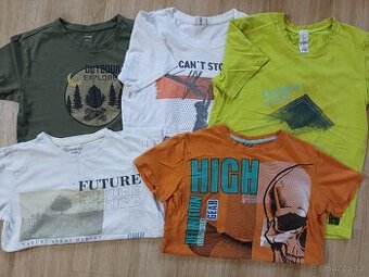 Chlapecká trička 146/162 a 158/164