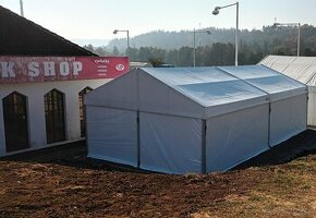 Párty stan 6X10m  málo používaný Český výrobce