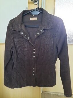 Manžestrova bunda na patenty vel. 38