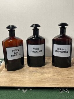 Lékárenské láhve