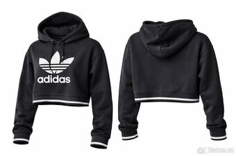 CROP TOP MIKINA -ADIDAS- M/L, 38/40..