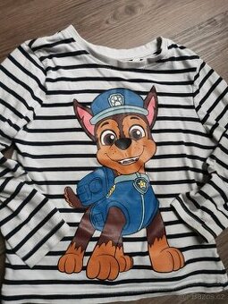 Tričko dlouhý rukáv vel. 104 zn. C@A