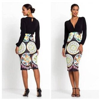 Šaty nové pouzdrové M