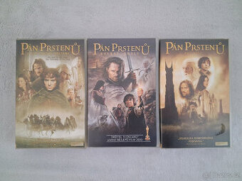 VHS Pán prstenů.
