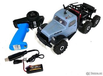 ROZBALENO - FMS 1:18 Atlas 6x6 RTR (modrý)
