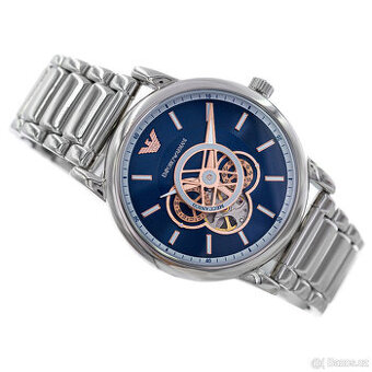 Hodinky EMPORIO ARMANI Open-Heart Automatic Steel -5500 Kč