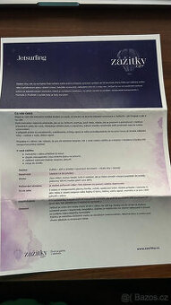 Jetsurfing - zážitky.cz - 60min - 1 osoba