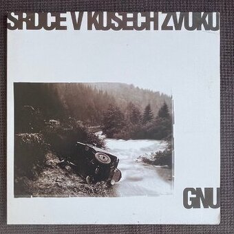 GNU Srdce v kusech zvuku vinyl top stav rarita
