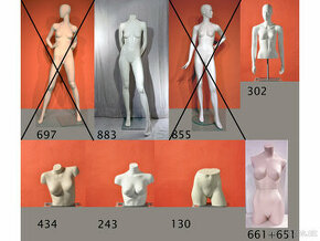Exkluzivní značkové FIGURÍNY, Cofrad Mannequins, DÁMSKÉ