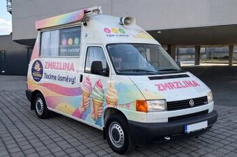 VW Transporter 1.9TDI,Pojízdná zmrzlina,Podnikání/Food truck