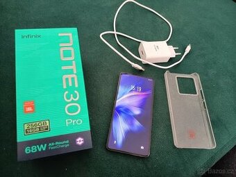 Infinix Note 30 Pro ZLATÝ – Kompletní balení, bez škrábanců