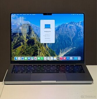 MacBook Pro 14” 2021/32GB/M1 MAX/1TB SSD DISK/Záruka