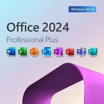 Microsoft Office 2024 Pro - doživotní licence, doručení hned