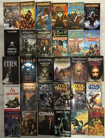 Prodám mix sci-fi/fantasy - Warhammer,StarCraft, Star Wars,…