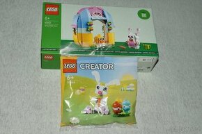 Lego 40682 + 30668 - Jarní Domek + Velikonoční Zajíček - 1