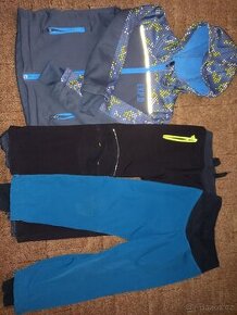 Softshellová bunda + kalhoty s fleecem 98/104