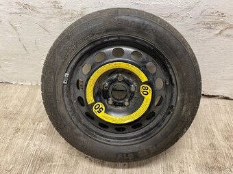 DOJEZDOVÉ KOLO R16 6,5Jx16H2 ET50 5x112 S PNEU 205/55R16 7mm